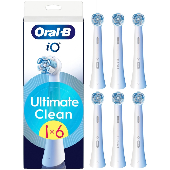 Oral B Borsthuvud iO Ultimate Clean 6st ryhmässä KAUNEUS JA TERVEYS / Suunhoito / Sähköhammasharjat Tarvikkeet @ TP E-commerce Nordic AB (D16512)