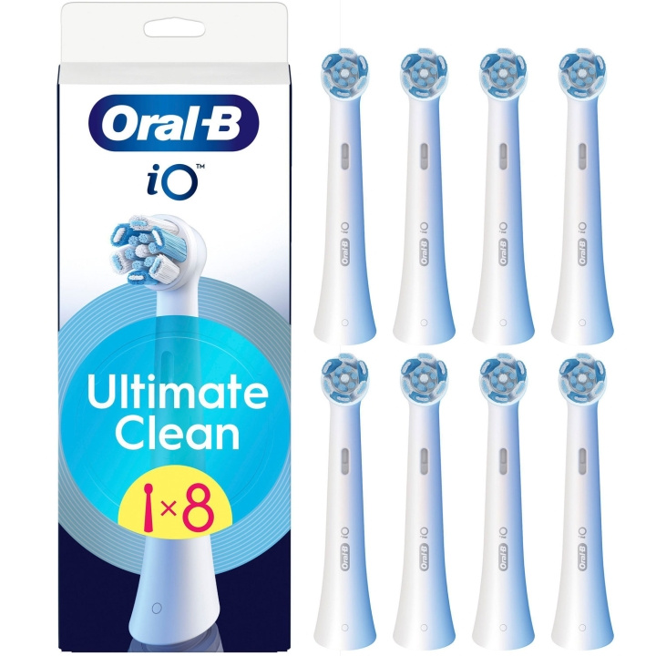 Oral B Borsthuvud iO Ultimate Clean 8st ryhmässä KAUNEUS JA TERVEYS / Suunhoito / Sähköhammasharjat Tarvikkeet @ TP E-commerce Nordic AB (D16513)
