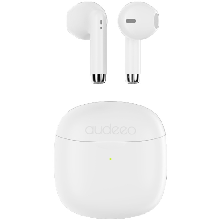 Audeeo Orbiter II True Wireless Earphones White ryhmässä KODINELEKTRONIIKKA / Ääni & Kuva / Kuulokkeet & Tarvikkeet / Kuulokkeet @ TP E-commerce Nordic AB (D16515)