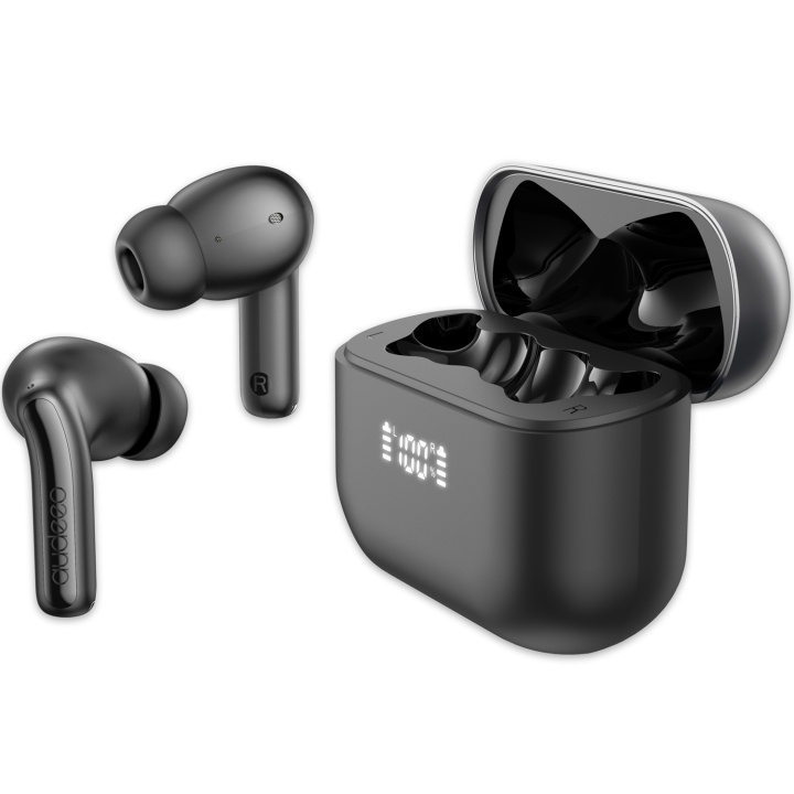 Audeeo Novatune ANC + ENC LED Earbuds ryhmässä KODINELEKTRONIIKKA / Ääni & Kuva / Kuulokkeet & Tarvikkeet / Kuulokkeet @ TP E-commerce Nordic AB (D16520)