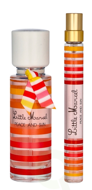 Little Marcel Peace And Sun Giftset 40 ml Edp Spray 30ml/Edp 10ml ryhmässä KAUNEUS JA TERVEYS / Lahjapakkaukset / Naisten lahjapakkaukset @ TP E-commerce Nordic AB (D16598)