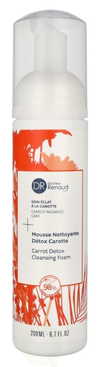 Dr. Renaud Carrot Detox Cleansing Foam 200 ml ryhmässä KAUNEUS JA TERVEYS / Ihonhoito / Kasvot / Päivävoide @ TP E-commerce Nordic AB (D16601)