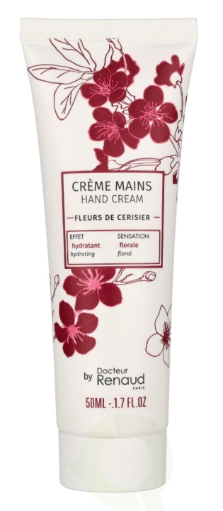 Dr. Renaud Perfumed Hand Cream 50 ml Cherry Blossoms ryhmässä KAUNEUS JA TERVEYS / Manikyyri/Pedikyyri / Käsirasva @ TP E-commerce Nordic AB (D16607)