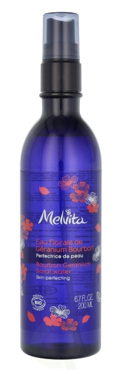Melvita Bourban Geranium Floral water 200 ml ryhmässä KAUNEUS JA TERVEYS / Ihonhoito / Kasvot / Puhdistus @ TP E-commerce Nordic AB (D16618)
