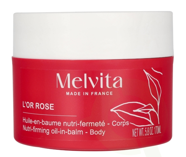 Melvita L\'Or Rose Firming Oil-In-Balm 170 ml ryhmässä KAUNEUS JA TERVEYS / Ihonhoito / Kehon hoito / Vartalovoide @ TP E-commerce Nordic AB (D16629)