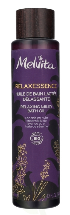Melvita Relaxessence Relaxing Milky Bath Oil 140 ml ryhmässä KAUNEUS JA TERVEYS / Ihonhoito / Kehon hoito / Kylpy- ja suihkugeelit @ TP E-commerce Nordic AB (D16630)