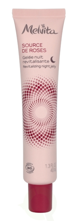Melvita Source De Roses Revitalizing Night Jelly 40 ml ryhmässä KAUNEUS JA TERVEYS / Ihonhoito / Kasvot / Päivävoide @ TP E-commerce Nordic AB (D16635)