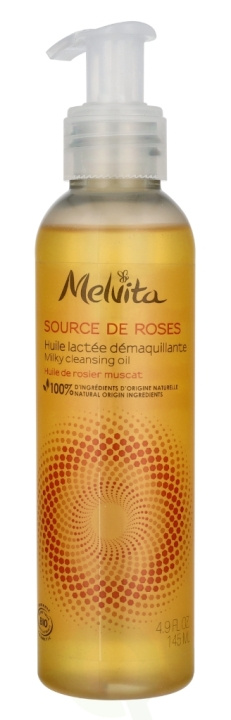 Melvita Source De Roses Milky Cleansing Oil 145 ml ryhmässä KAUNEUS JA TERVEYS / Ihonhoito / Kasvot / Puhdistus @ TP E-commerce Nordic AB (D16636)