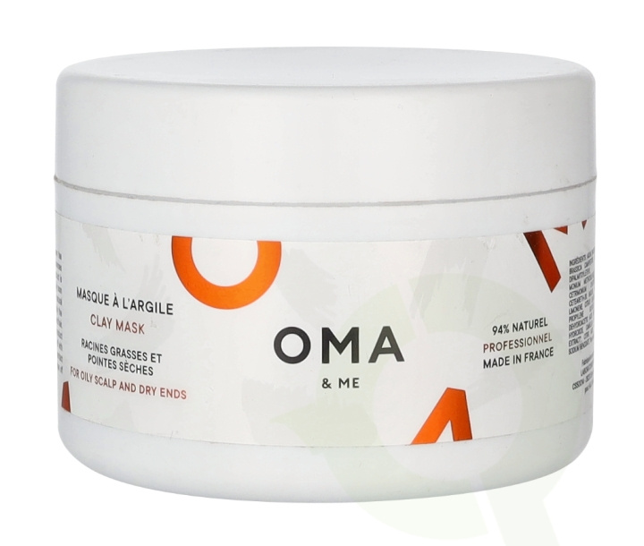 Oma & Me Clay Mask 250 ml ryhmässä KAUNEUS JA TERVEYS / Ihonhoito / Kasvot / Naamiot @ TP E-commerce Nordic AB (D16639)