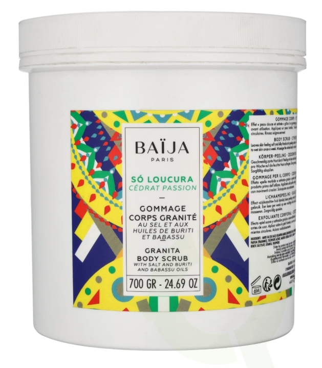 Baija Paris Baija So Loucura Body Scrub Citron Passion Fruit 700 g ryhmässä KAUNEUS JA TERVEYS / Ihonhoito / Kasvot / Kuorinta @ TP E-commerce Nordic AB (D16687)