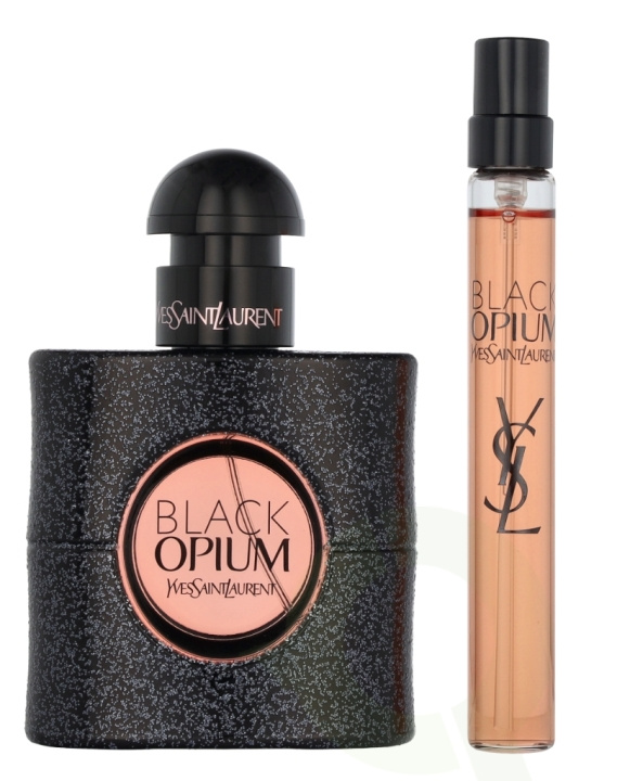 Yves Saint Laurent YSL Black Opium Giftset 40 ml Edp Spray 30ml/Edp Spray 10ml ryhmässä KAUNEUS JA TERVEYS / Lahjapakkaukset / Naisten lahjapakkaukset @ TP E-commerce Nordic AB (D16713)