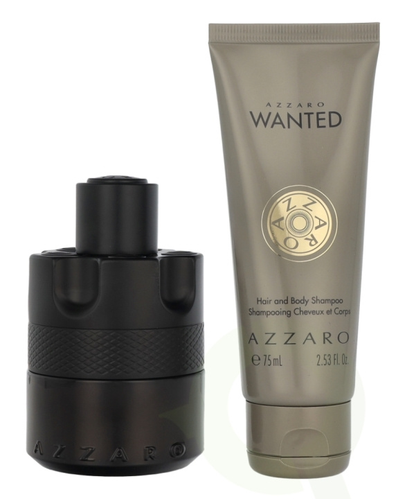 Azzaro The Most Wanted Intense Giftset 125 ml Edp Spray 50ml/75ml ryhmässä KAUNEUS JA TERVEYS / Lahjapakkaukset / Miesten lahjapakkaukset @ TP E-commerce Nordic AB (D16722)