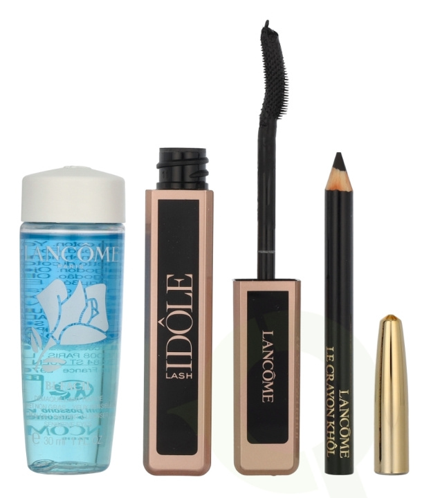 Lancome Lash Idole Mascara Routine Giftset 38.7 ml Mascara 8ml /Makeup Remover 30ml/Khol Eye Pen 0,7g ryhmässä KAUNEUS JA TERVEYS / Meikit / Silmät ja kulmat / Ripsiväri @ TP E-commerce Nordic AB (D16726)