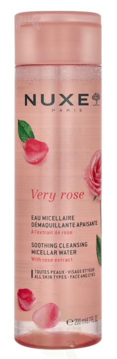 Nuxe Very Rose Soothing Micellar Water 200 ml ryhmässä KAUNEUS JA TERVEYS / Ihonhoito / Kasvot / Puhdistus @ TP E-commerce Nordic AB (D16746)