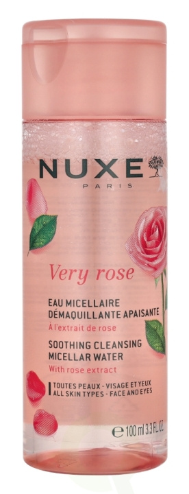 Nuxe Very Rose Soothing Micellar Water 100 ml ryhmässä KAUNEUS JA TERVEYS / Ihonhoito / Kasvot / Puhdistus @ TP E-commerce Nordic AB (D16747)