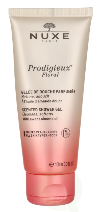 Nuxe Prodigieux Floral Scented Shower Gel 100 ml ryhmässä KAUNEUS JA TERVEYS / Ihonhoito / Kehon hoito / Kylpy- ja suihkugeelit @ TP E-commerce Nordic AB (D16749)