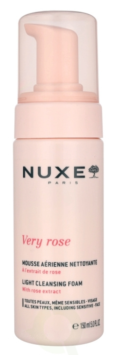 Nuxe Very Rose Light Cleansing Foam 150 ml ryhmässä KAUNEUS JA TERVEYS / Ihonhoito / Kasvot / Puhdistus @ TP E-commerce Nordic AB (D16758)