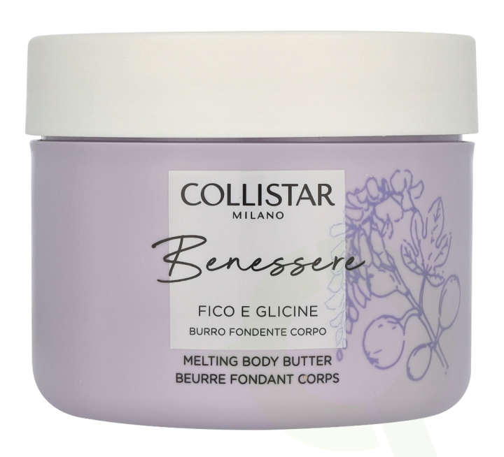 Collistar Benessere Fig And Wisteria Melting Body Butter 200 ml ryhmässä KAUNEUS JA TERVEYS / Ihonhoito / Kehon hoito / Vartalovoide @ TP E-commerce Nordic AB (D16760)