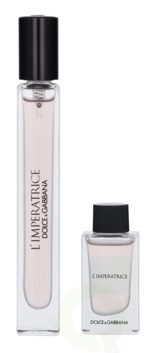 Dolce & Gabbana L\'Imperatrice Miniature Set 15 ml Edt Spray 10ml/Edt Spray 5ml ryhmässä KAUNEUS JA TERVEYS / Tuoksut & Parfyymit / Parfyymit / Miesten Tuoksut @ TP E-commerce Nordic AB (D16806)