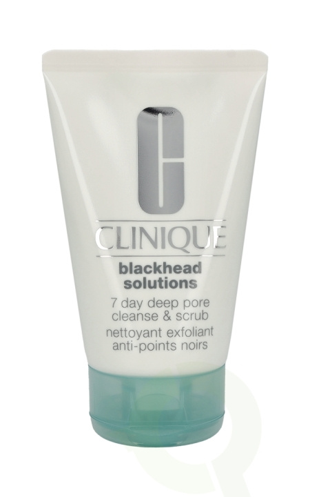 Clinique Blackhead Solutions 7day Deep Pore Scrub 125 ml ryhmässä KAUNEUS JA TERVEYS / Ihonhoito / Kasvot / Päivävoide @ TP E-commerce Nordic AB (D16808)