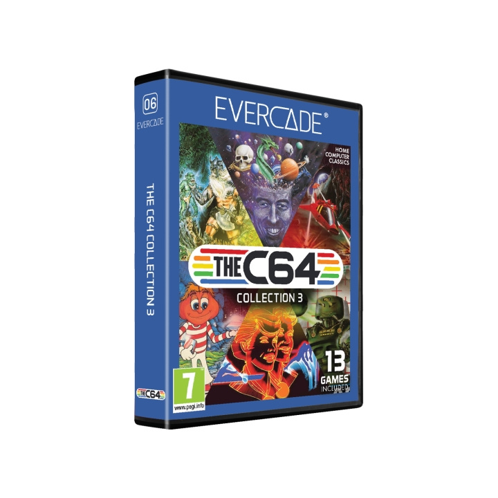 Blaze Evercade C64 Collection 3 ryhmässä KODINELEKTRONIIKKA / Pelikonsolit & Tarvikkeet / Muut pelit @ TP E-commerce Nordic AB (D16846)