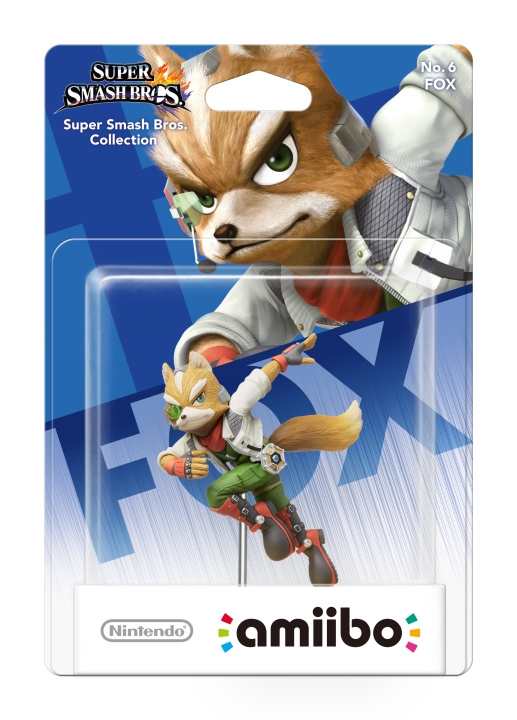 Amiibo Nintendo Amiibo Figuuri Fox ryhmässä KODINELEKTRONIIKKA / Pelikonsolit & Tarvikkeet / Nintendo Switch / Tarvikkeet @ TP E-commerce Nordic AB (D16869)