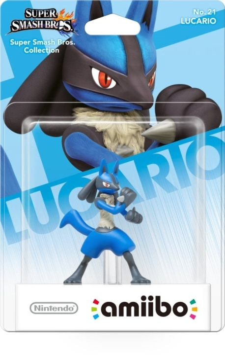 Amiibo Nintendo Amiibo Lucario-hahmo ryhmässä KODINELEKTRONIIKKA / Pelikonsolit & Tarvikkeet / Nintendo Switch / Tarvikkeet @ TP E-commerce Nordic AB (D16870)