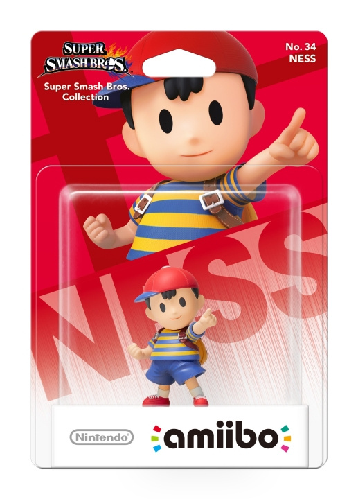 Amiibo Nintendo Amiibo Figuuri Ness ryhmässä KODINELEKTRONIIKKA / Pelikonsolit & Tarvikkeet / Nintendo Switch / Tarvikkeet @ TP E-commerce Nordic AB (D16871)