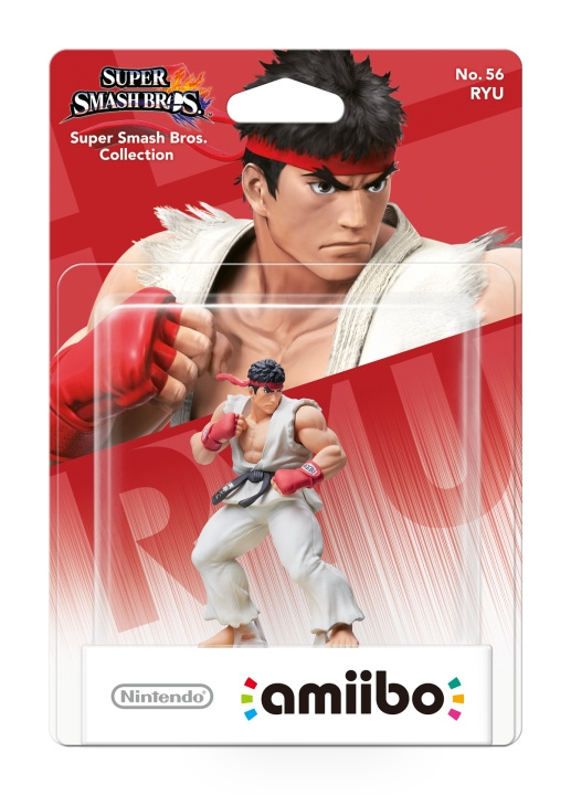 Amiibo Nintendo Amiibo Figuuri Ryu (Super Smash Bros. Collection) ryhmässä KODINELEKTRONIIKKA / Pelikonsolit & Tarvikkeet / Nintendo Switch / Tarvikkeet @ TP E-commerce Nordic AB (D16872)