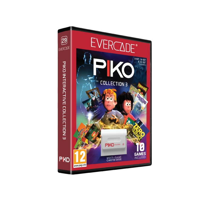 Blaze Evercade Piko Collection 3 ryhmässä KODINELEKTRONIIKKA / Pelikonsolit & Tarvikkeet / Muut pelit @ TP E-commerce Nordic AB (D16874)