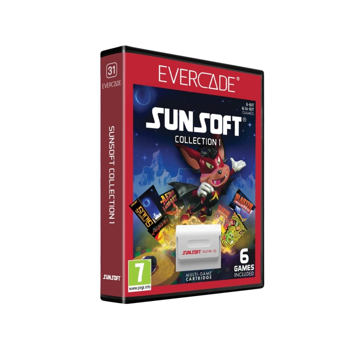 Blaze Evercade Sunsoft Collection 1 ryhmässä KODINELEKTRONIIKKA / Pelikonsolit & Tarvikkeet / Muut pelit @ TP E-commerce Nordic AB (D16876)