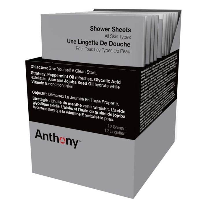 Anthony Suihkuliinat 12 kpl ryhmässä KAUNEUS JA TERVEYS / Ihonhoito / Kasvot / Puhdistus @ TP E-commerce Nordic AB (D16888)