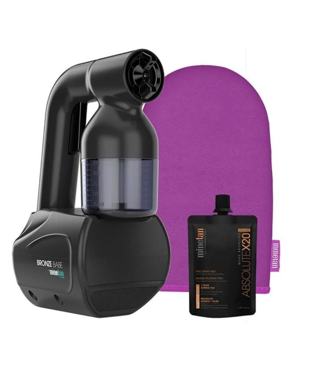 minetan Henkilökohtainen Spray Tan Kit Musta ryhmässä KAUNEUS JA TERVEYS / Ihonhoito / Rusketus / Itseruskettava @ TP E-commerce Nordic AB (D16908)