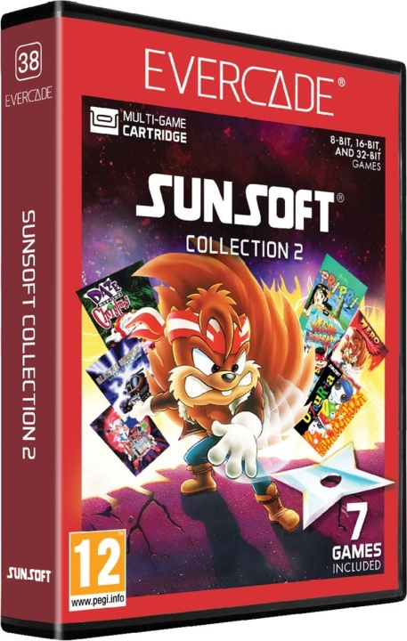 Blaze Evercade Sunsoft Collection 2 ryhmässä KODINELEKTRONIIKKA / Pelikonsolit & Tarvikkeet / Muut pelit @ TP E-commerce Nordic AB (D16972)