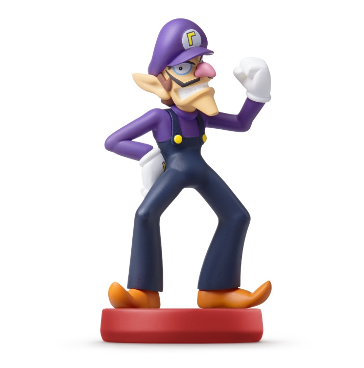 Amiibo Nintendo Amiibo Figuuri Waluigi (Super Mario Collection) ryhmässä KODINELEKTRONIIKKA / Pelikonsolit & Tarvikkeet / Nintendo Switch / Tarvikkeet @ TP E-commerce Nordic AB (D16973)