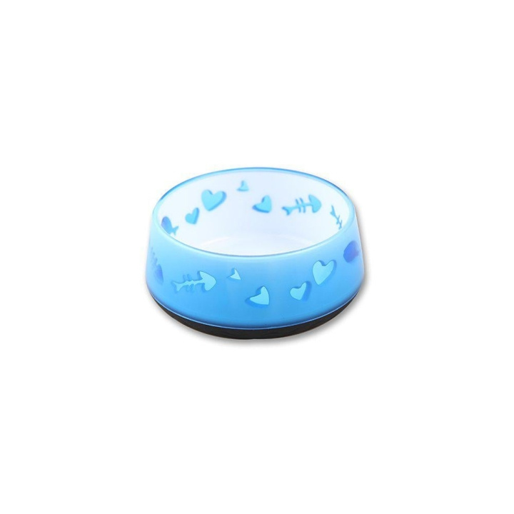AFP All For Paws- kissan kulho Heavy Base Blue 11cm 190ml - (785.0202) ryhmässä KOTI, TALOUS JA PUUTARHA / Lemmikkitarvikkeet / Kissa @ TP E-commerce Nordic AB (D17037)