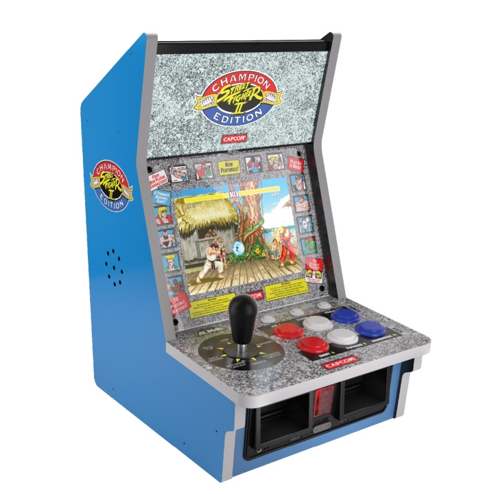 Blaze Evercade Evercade Alpha Street Fighter Bartop Arcade pelitalo ryhmässä KODINELEKTRONIIKKA / Pelikonsolit & Tarvikkeet / Muut pelit @ TP E-commerce Nordic AB (D17038)