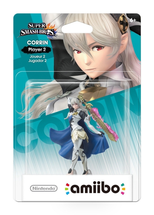 Amiibo Nintendo Amiibo Figuuri Corrin Player 2 (Super Smash Bros.) ryhmässä KODINELEKTRONIIKKA / Pelikonsolit & Tarvikkeet / Nintendo Switch / Tarvikkeet @ TP E-commerce Nordic AB (D17053)