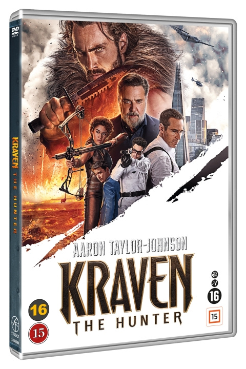 KRAVEN THE HUNTER ryhmässä KODINELEKTRONIIKKA / Ääni & Kuva / TV & Tarvikkeet / Elokuvat / DVD @ TP E-commerce Nordic AB (D17075)