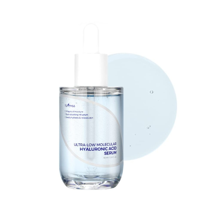 Isntree Ultra Low Molecular Hyaluronihapposeerumi - 50 ml ryhmässä KAUNEUS JA TERVEYS / Ihonhoito / Kasvot / Seerumit iholle @ TP E-commerce Nordic AB (D17104)