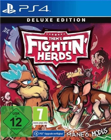 Them\'s Fightin\' Herds (Deluxe Edition) (DE/Multi in Game) (PS4) ryhmässä KODINELEKTRONIIKKA / Pelikonsolit & Tarvikkeet / Sony PlayStation 4 / Peli @ TP E-commerce Nordic AB (D17113)