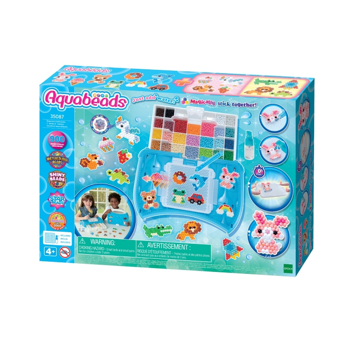 Aquabeads Aloittelijoiden käsityöstudio - (35087) ryhmässä LELUT, TUOTTEET LAPSILLE JA VAUVOILLE / Leikkikalut, Askartelu &Pelit / Käsityöt @ TP E-commerce Nordic AB (D17133)