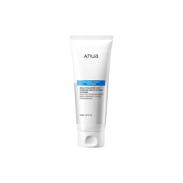 Anua 8 Hyaluronihappo Hydrating Gentle Foaming Cleanser - 150 ml ryhmässä KAUNEUS JA TERVEYS / Ihonhoito / Kasvot / Päivävoide @ TP E-commerce Nordic AB (D17144)