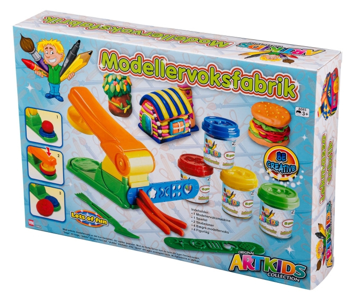 ArtKids Taikinatehdas (32854) ryhmässä LELUT, TUOTTEET LAPSILLE JA VAUVOILLE / Leikkikalut, Askartelu &Pelit / Pelaa savea, leikkiä hiekkaa ja tarvikkeita @ TP E-commerce Nordic AB (D17146)