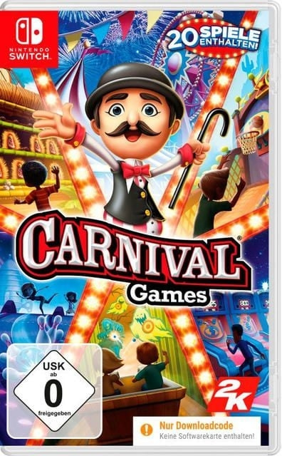 Carnival Games (Code in Box) (DE/Multi in Game) (Switch) ryhmässä KODINELEKTRONIIKKA / Pelikonsolit & Tarvikkeet / Nintendo Switch / Pelit @ TP E-commerce Nordic AB (D17149)