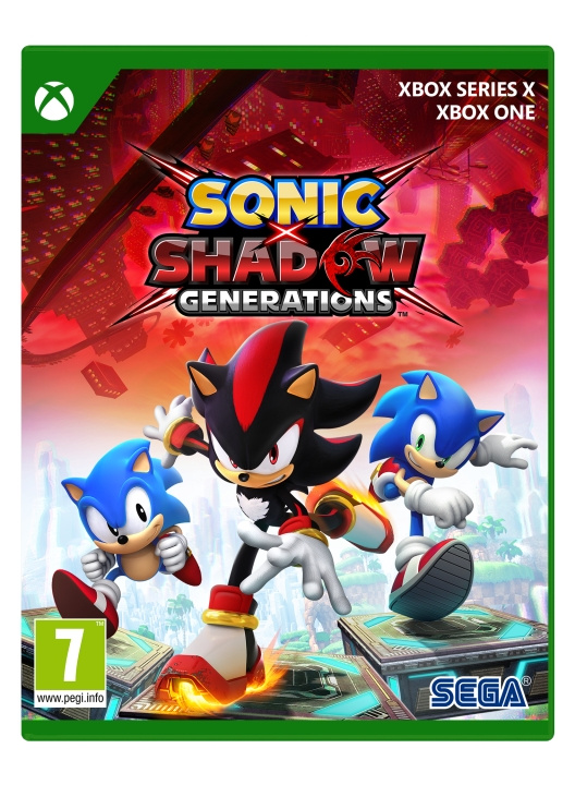 Sonic X Shadow Generations (XseriesX) ryhmässä KODINELEKTRONIIKKA / Pelikonsolit & Tarvikkeet / Xbox Series X / Peli @ TP E-commerce Nordic AB (D17201)