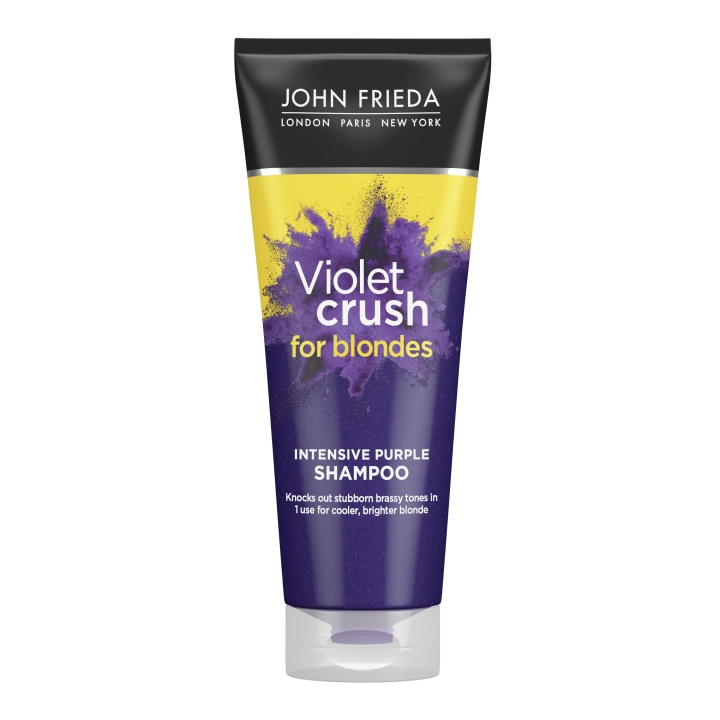 John Frieda Violet Crush for Blondes Intensive Purple Shampoo - Violetti - 250 ml ryhmässä KAUNEUS JA TERVEYS / Hiukset &Stailaus / Hiustenhoito / Shampoo @ TP E-commerce Nordic AB (D17214)