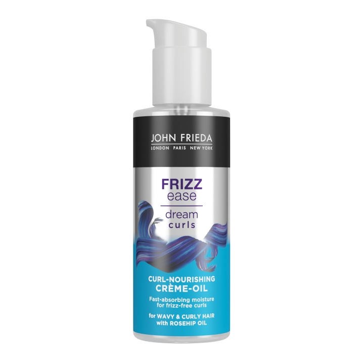 John Frieda Frizz Ease Dream Curls kiharoiden määrittelyöljy - 100 ml ryhmässä KAUNEUS JA TERVEYS / Hiukset &Stailaus / Hiustenhoito / Hiusöljy @ TP E-commerce Nordic AB (D17236)