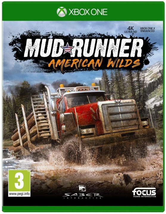 MudRunner - American Wilds Edition (XONE) ryhmässä KODINELEKTRONIIKKA / Pelikonsolit & Tarvikkeet / Xbox One / Peli @ TP E-commerce Nordic AB (D17249)