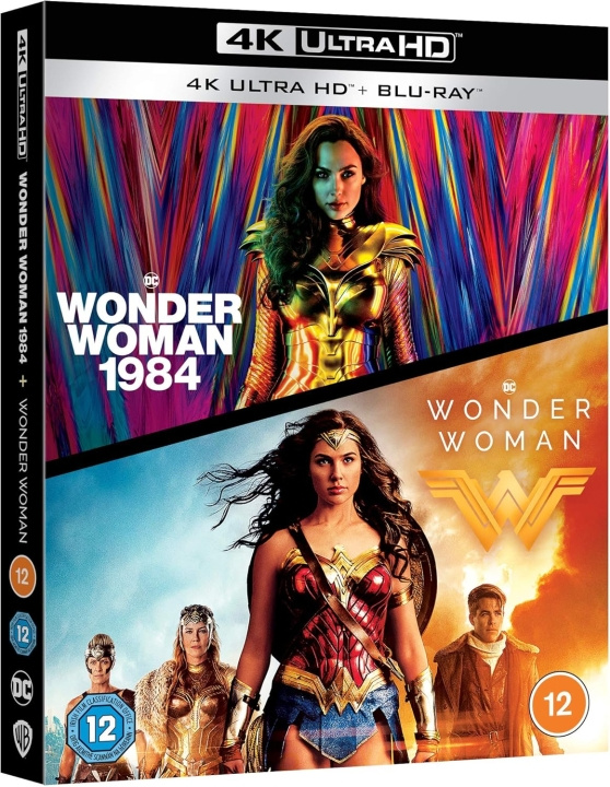 Wonder Woman / Wonder Woman 1984 4K Ultra HD + Blu-Ray ryhmässä KODINELEKTRONIIKKA / Ääni & Kuva / TV & Tarvikkeet / Elokuvat / Blu-ray @ TP E-commerce Nordic AB (D17269)